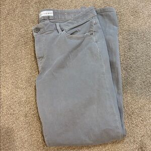 LOFT Classic Gray ankle length jeans